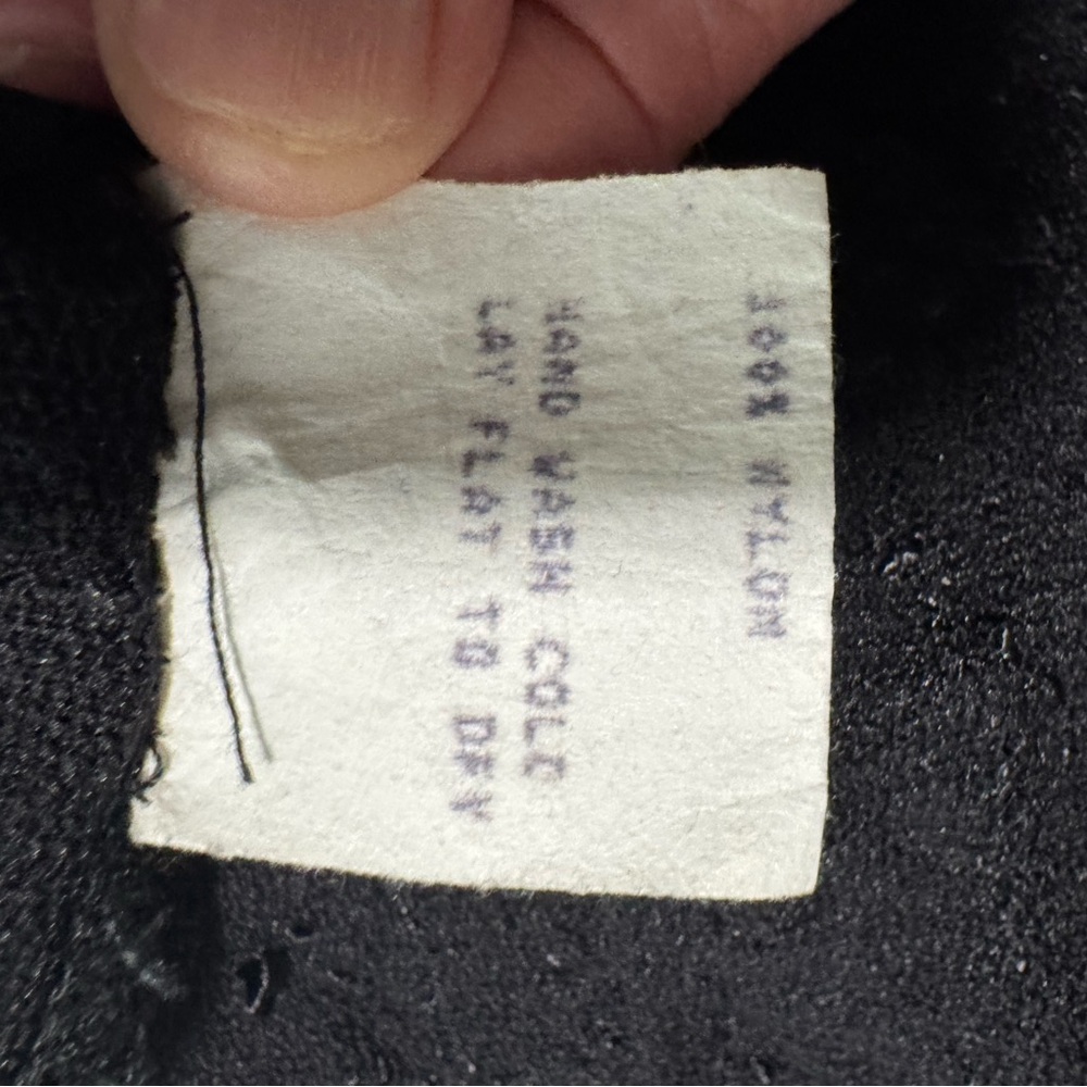 Front Street USA Black Long Sleeve Lagenlook Minimalist Crinkle Top Size XL - Picture 10 of 10